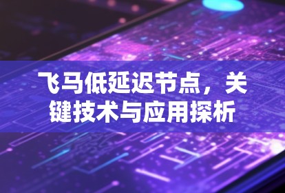 飞马低延迟节点，关键技术与应用探析