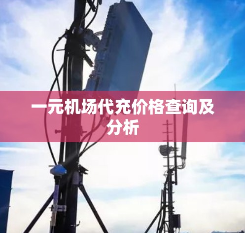 一元机场代充价格查询及分析